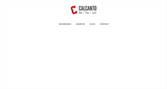 Desktop Screenshot of calcanto.de
